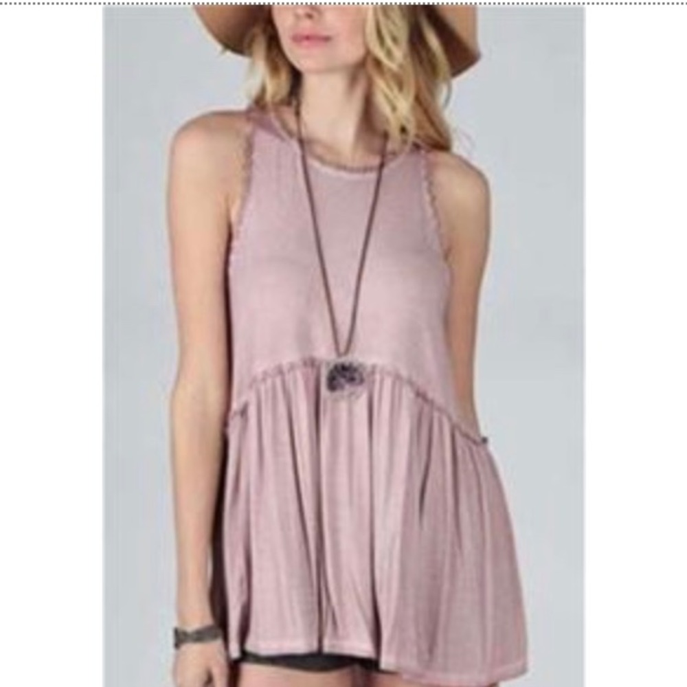 POL babydoll tank top